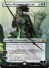Vivien, Monsters' Advocate (Borderless) (277), Ikoria: Lair of Behemoths — Magic card price