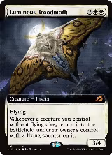 Luminous Broodmoth (Extended Art) (316), Ikoria: Lair of Behemoths — Magic card price
