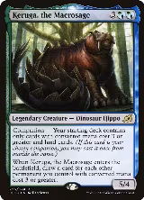 Keruga, the Macrosage (225), Ikoria: Lair of Behemoths — Magic card price