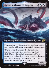 Gyruda, Doom of Depths (Extended Art) (351), Ikoria: Lair of Behemoths — Magic card price
