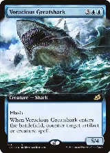 Voracious Greatshark (Extended Art) (320), Ikoria: Lair of Behemoths — Magic card price