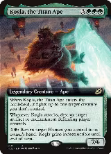 Kogla, the Titan Ape (Extended Art) (328), Ikoria: Lair of Behemoths — Magic card price
