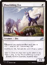 Flourishing Fox (13), Ikoria: Lair of Behemoths — Magic card price