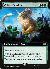 Colossification (Extended Art) (327), Ikoria: Lair of Behemoths — Magic card price