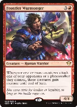 Frontier Warmonger (52) — card price