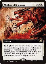 Mythos of Snapdax (Extended Art) (317), Ikoria: Lair of Behemoths — Magic card price