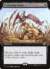 Extinction Event (Extended Art) (321), Ikoria: Lair of Behemoths — Magic card price