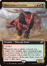 Quartzwood Crasher (Extended Art) (341), Ikoria: Lair of Behemoths — Magic card price