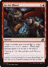 Go for Blood (122), Ikoria: Lair of Behemoths — Magic card price