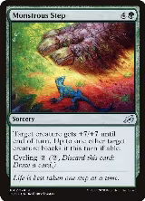 Monstrous Step (166) — card price