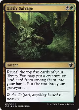 Grisly Salvage (215) — card price