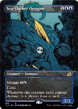 Sea-Dasher Octopus (Showcase) (286), Ikoria: Lair of Behemoths — Magic card price