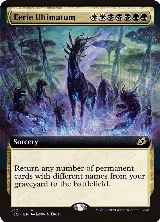 Eerie Ultimatum (Extended Art) (332), Ikoria: Lair of Behemoths — Magic card price