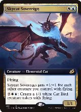 Skycat Sovereign (Extended Art) (344), Ikoria: Lair of Behemoths — Magic card price