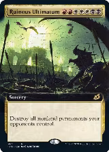Ruinous Ultimatum (Extended Art) (343), Ikoria: Lair of Behemoths — Magic card price