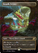 Zagoth Triome (Showcase) (313), Ikoria: Lair of Behemoths — Magic card price