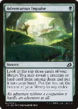 Adventurous Impulse (142), Ikoria: Lair of Behemoths — Magic card price