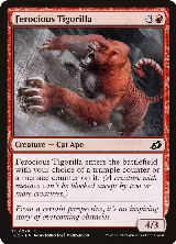 Ferocious Tigorilla (115) — card price
