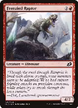 Frenzied Raptor (120), Ikoria: Lair of Behemoths — Magic card price