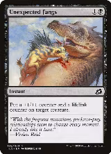 Unexpected Fangs (102) — card price