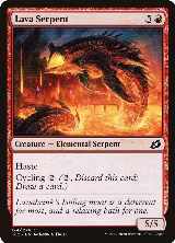 Lava Serpent (124), Ikoria: Lair of Behemoths — Magic card price