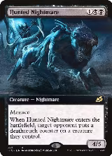 Hunted Nightmare (Extended Art) (322), Ikoria: Lair of Behemoths — Magic card price