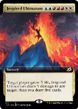 Inspired Ultimatum (Extended Art) (337), Ikoria: Lair of Behemoths — Magic card price