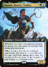 Kinnan, Bonder Prodigy (Extended Art) (338), Ikoria: Lair of Behemoths — Magic card price
