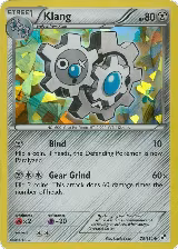 Klang - 75/114 (Cracked Ice Holo) (075/114) — card price