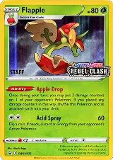 Flapple - SWSH022 (Prerelease) [Staff] (SWSH022) — card price