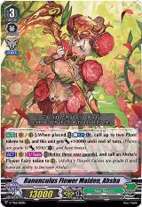 Ranunculus Flower Maiden, Ahsha (RRR Foil) (V-TD12/001EN) — card price