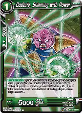 Dodoria, Brimming with Power (BT10-082) — card price
