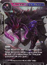 Wounded Black Dragon (Full Art) (AO3-088) — card price