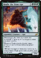 Kogla, the Titan Ape (162) — card price