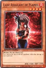 Lady Assailant of Flames (SS05-ENB15) — card price