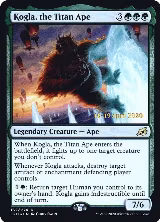 Kogla, the Titan Ape (162), Prerelease Cards — Magic card price