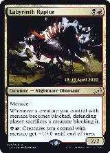 Labyrinth Raptor (193), Prerelease Cards — Magic card price