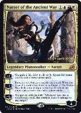 Narset of the Ancient Way (195), Prerelease Cards — Magic card price
