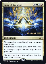 Song of Creation (210), Prerelease Cards — Magic card price