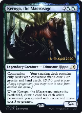 Keruga, the Macrosage (225), Prerelease Cards — Magic card price