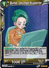 Bulma, Devoted Supporter (BT10-113) — card price
