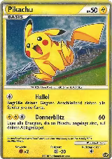 Pikachu (German) (PW 6), Pikachu World Collection Promos — Pokémon card price