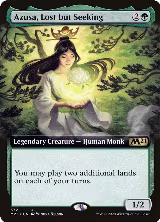 Azusa, Lost but Seeking (Extended Art) (372) — card price