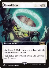 Runed Halo (Extended Art) (346) — card price