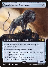 Sparkhunter Masticore (Extended Art) (384) — card price