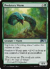 Predatory Wurm (338) — card price
