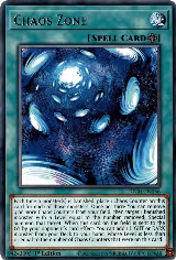 Chaos Zone (TOCH-EN056) — card price