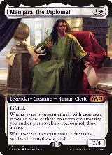 Mangara, the Diplomat (Extended Art) (343) — card price