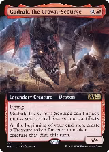 Gadrak, the Crown-Scourge (Extended Art) (367) — card price
