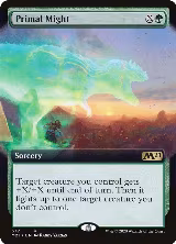 Primal Might (Extended Art) (377) — card price